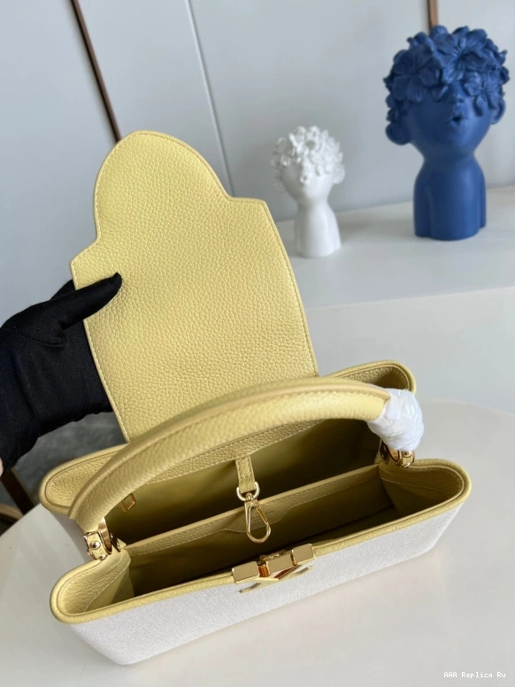 AAA Pruses Bags CAPUCINES LOUIS VUITTON MM 0813